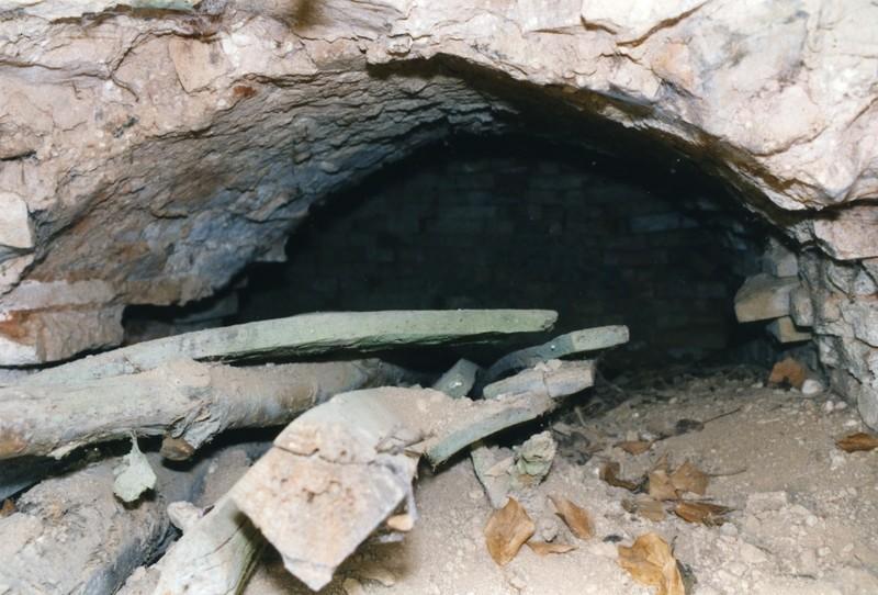 Embrasure Nord et débouché dans le foyer.