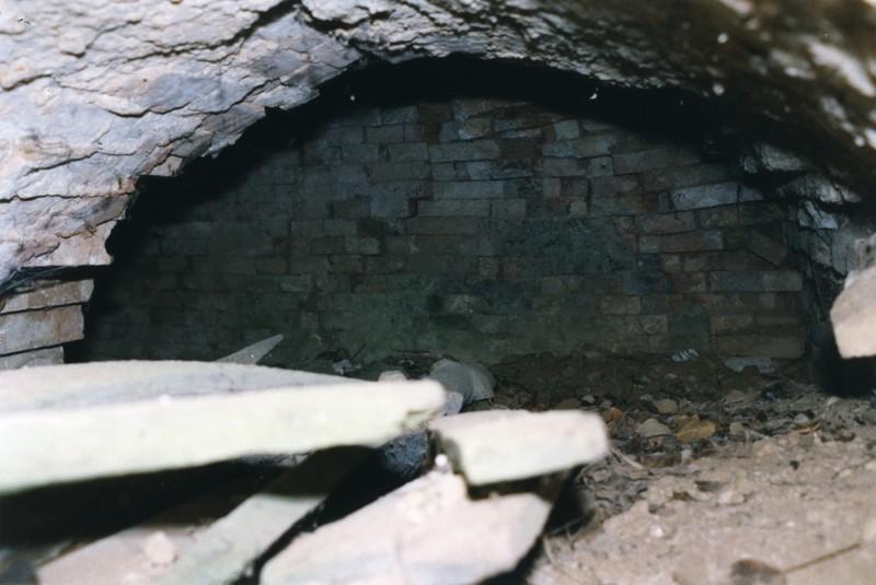 Voûtement du foer Nord et paroi de la cuve.
