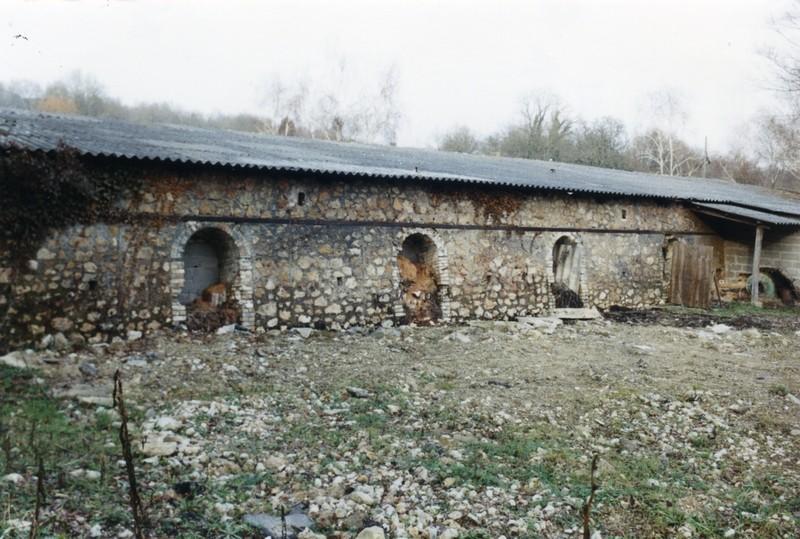 Vestige du pignon E.