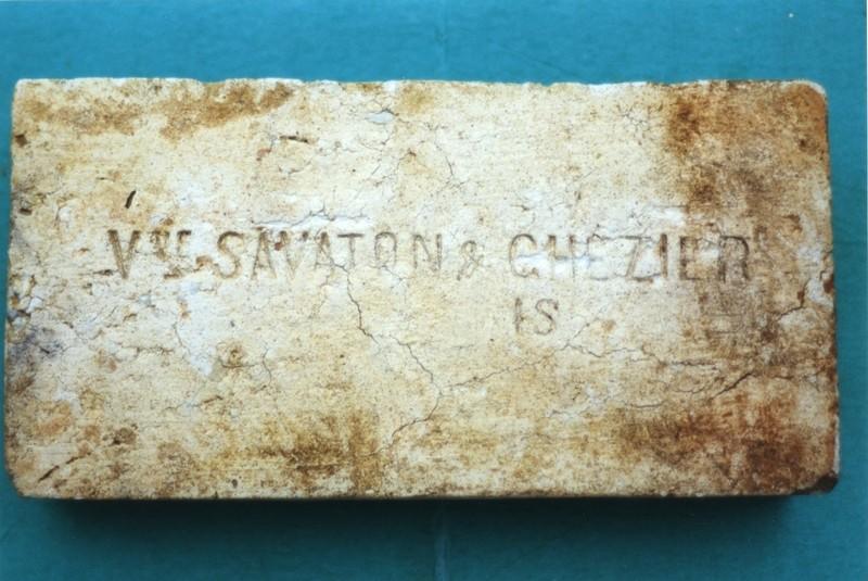 Marque VEUVE SAVATON ET CHEZIER 1870-80.