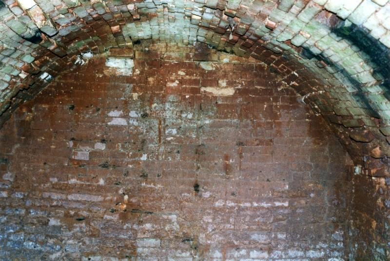 Site E, four 1 (Face O de la cuve et voûtement).