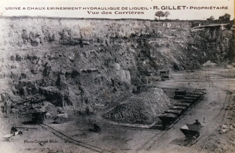 Carte postale des années 1923-30, collection GUY BRUNEAU à Ligueil.