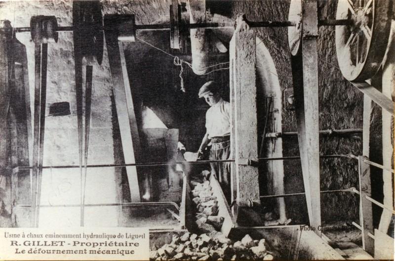 Carte postale des années 1923-30, collection GUY BRUNEAU à Ligueil.