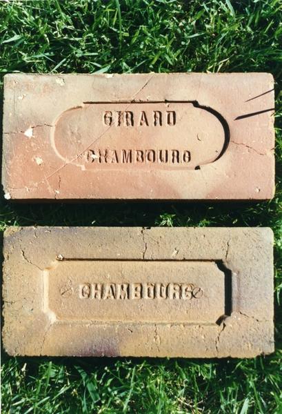 Marques GIRARD (1900) et CHAMBOURG (mi XXe).