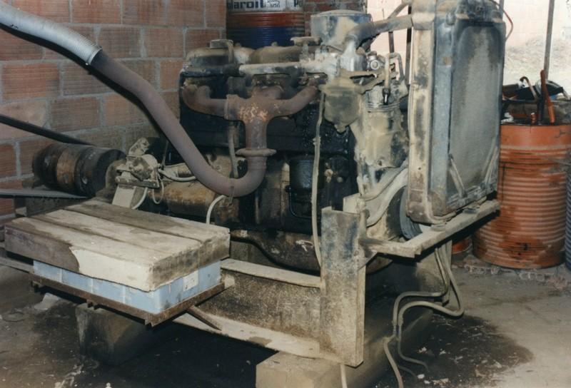 Chaîne de fabrication, moteur diesel BERLIET 150cv 5 cylindres (K).
