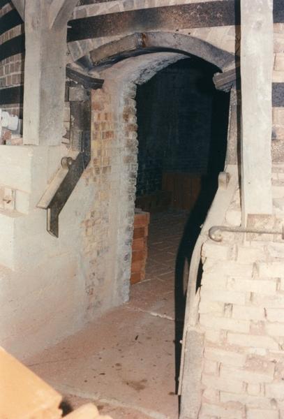 Gros-plan embrasure dechargement.