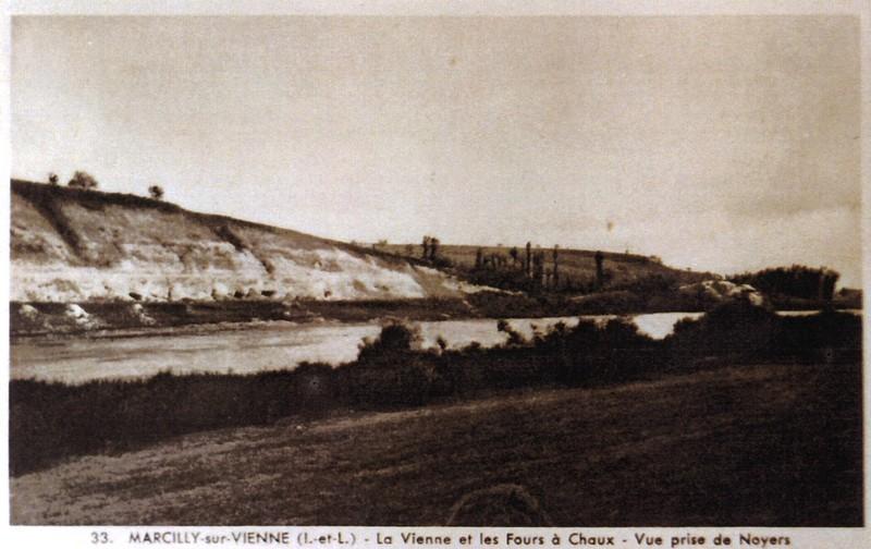 Cartes postales d'époque (la carrière et les fours).