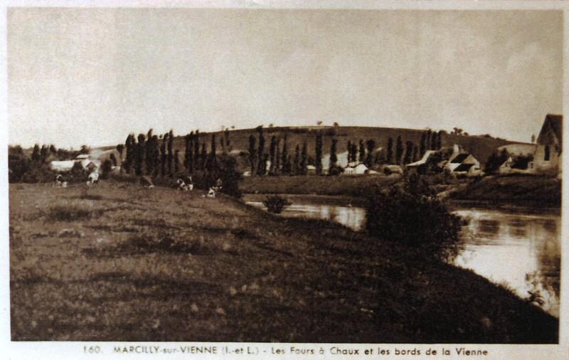 Cartes postales d'époque (les fours à gauche).