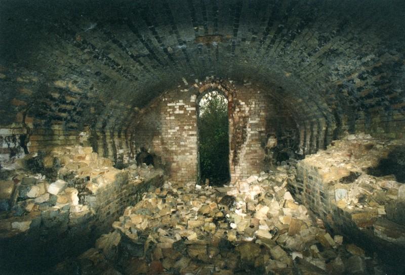 Vue d'ensemble d'une chambre de cuisson.
