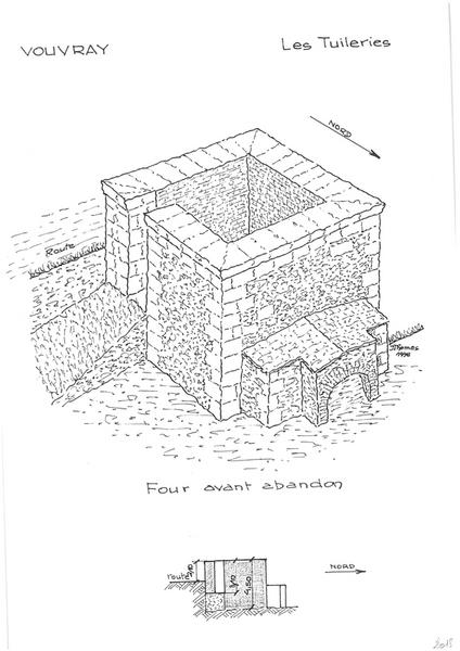 Essai de restitution du four avant abandon.