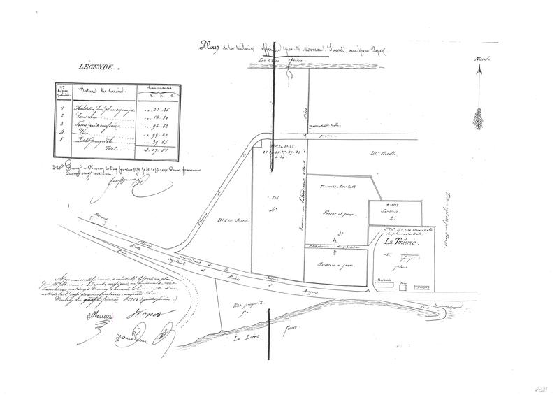 Plan de la tuilerie.