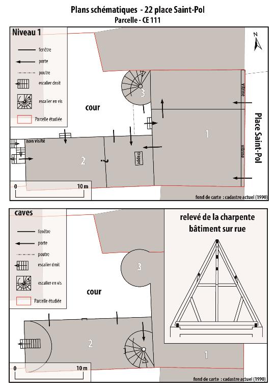 Plans schématiques.