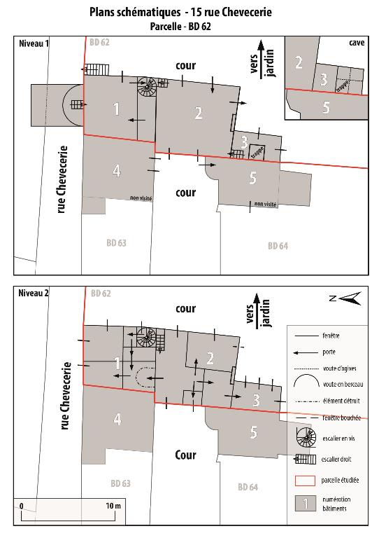 Plans schématiques.