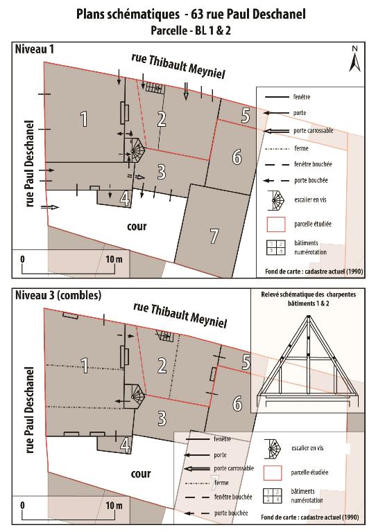 Plans schématiques.