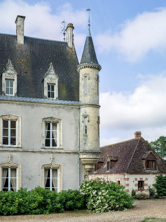Demeure, élévation nord, partie ouest.