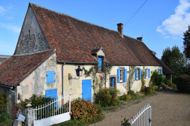 Bâtiment principal, vue générale depuis le sud.