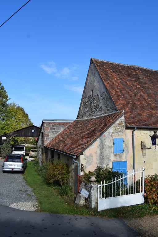 Bâtiment principal, appentis ouest, vue générale depuis le sud.