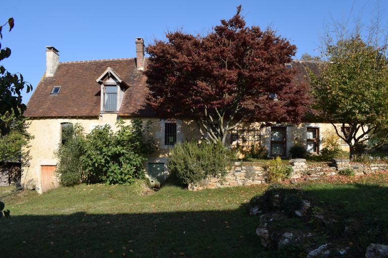 Bâtiment principal, élévation sud.