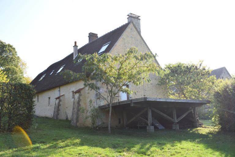 Bâtiment principal, vue générale depuis le nord-ouest.