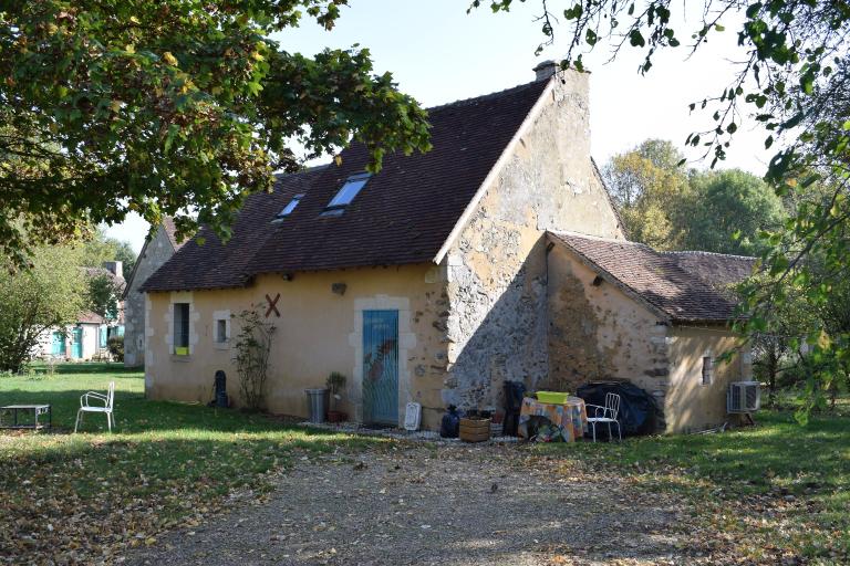 Maison au Petit Châtillon. ; Maison 1, vue générale depuis le nord-ouest.