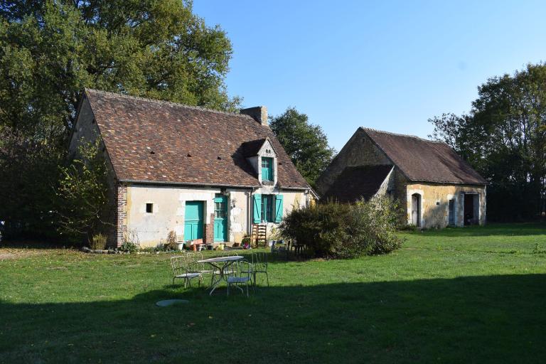 Ferme, actuellement maison, vue d'ensemble depuis le nord-ouest.