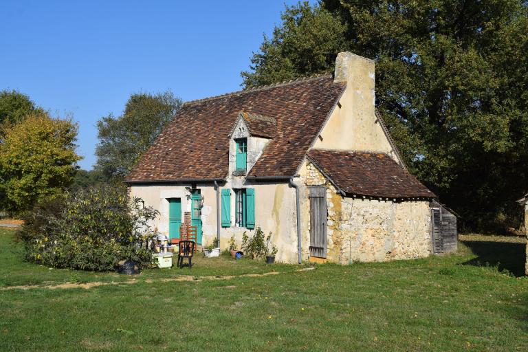 Ferme, actuellement maison, logis, vue générale depuis le sud-ouest.