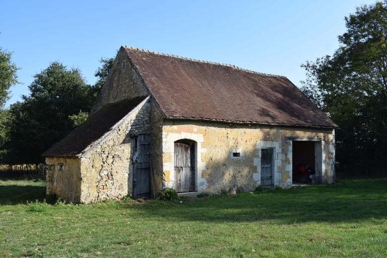 Ferme, actuellement maison, dépendances, vue générale depuis le nord-est.