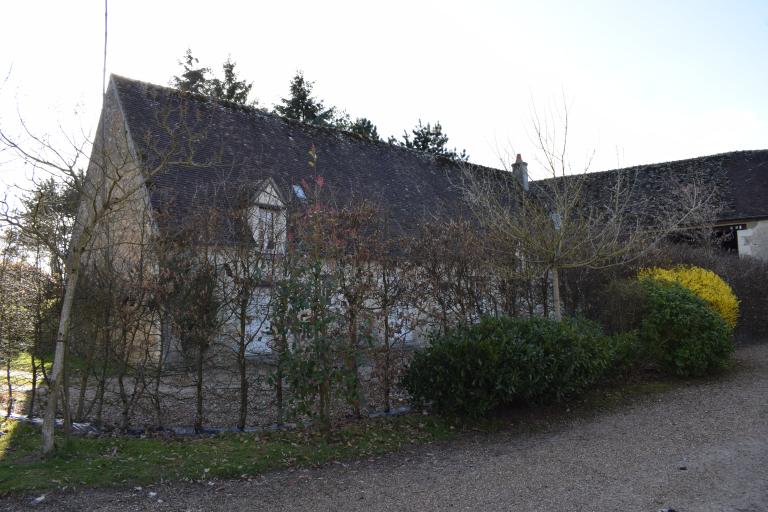 Bâtiment d'exploitation (étable, écurie...), vue générale depuis l'est.