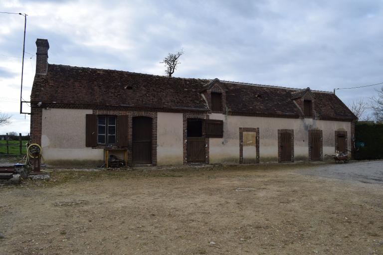 Fournil, étable et toit à porcs, élévation est.