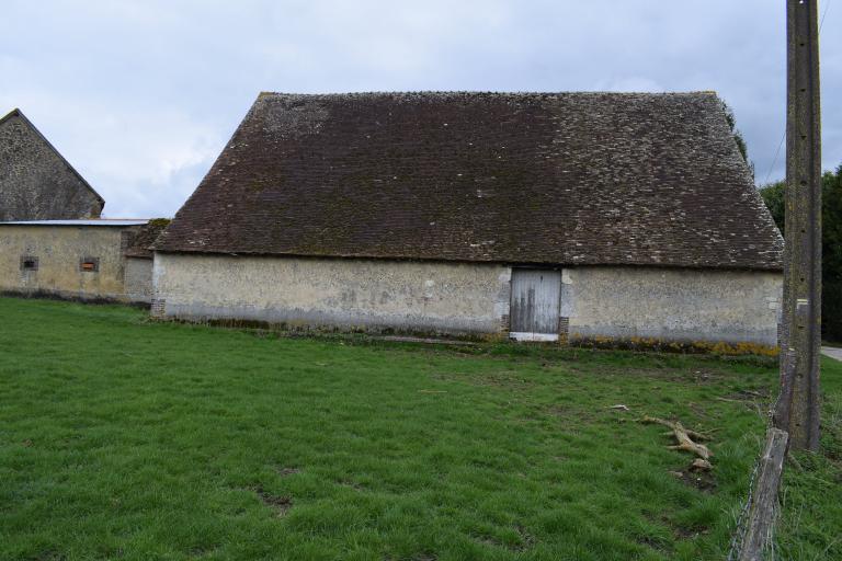 hangar agricole, élévation ouest.