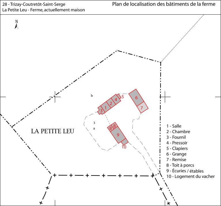 Petite Leu : ferme, actuellement maison