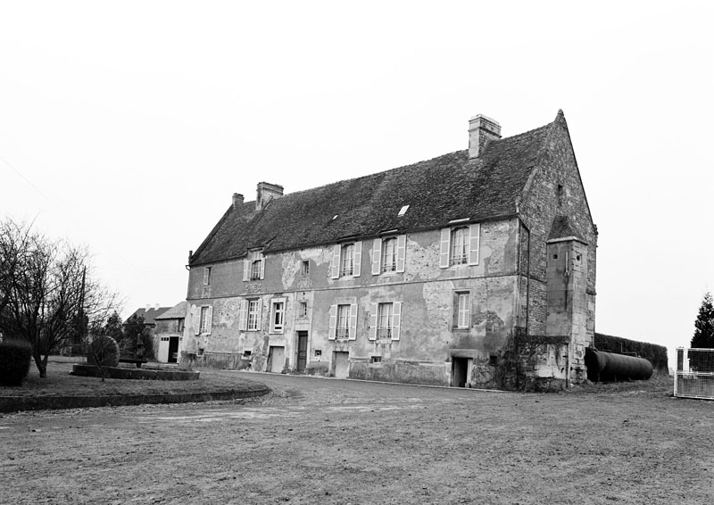 Manoir à Grainville : élévation antérieure. ; Grainville. Manoir. Elévation antérieure. ; Elévation antérieure.