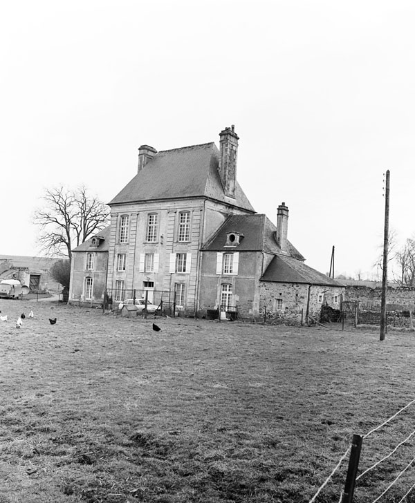 Logis abbatial. Elévation extérieure nord.