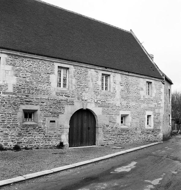 Le Beffeux. Maison. Bâtiment nord. Elévation extérieure nord sur rue. ; Bâtiment nord. Elévation extérieure nord sur rue.