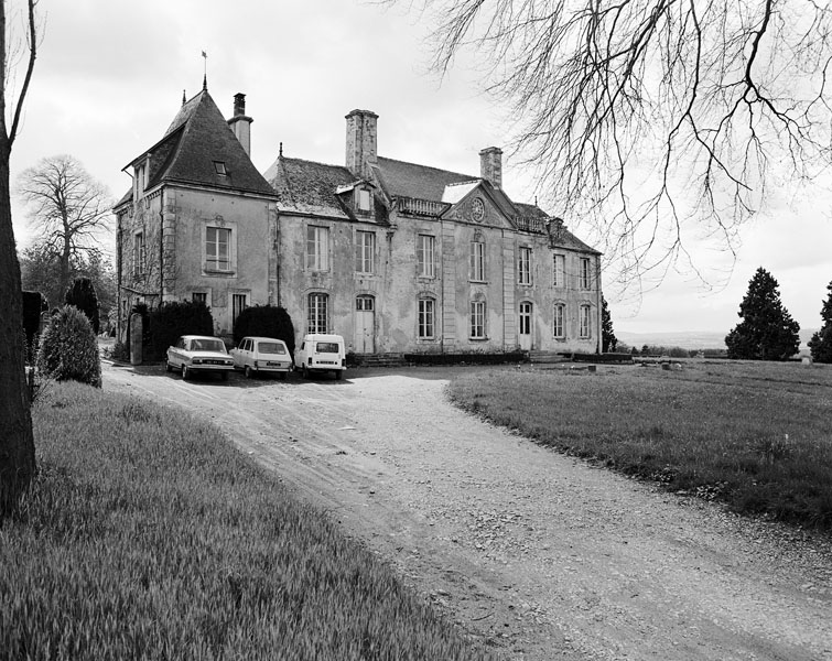 Logis. Elévation extérieure nord sur cour.