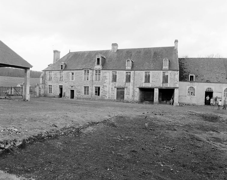 Ancienne leproserie. Ferme de la Hupperie. Logis. Elévation extérieure est.