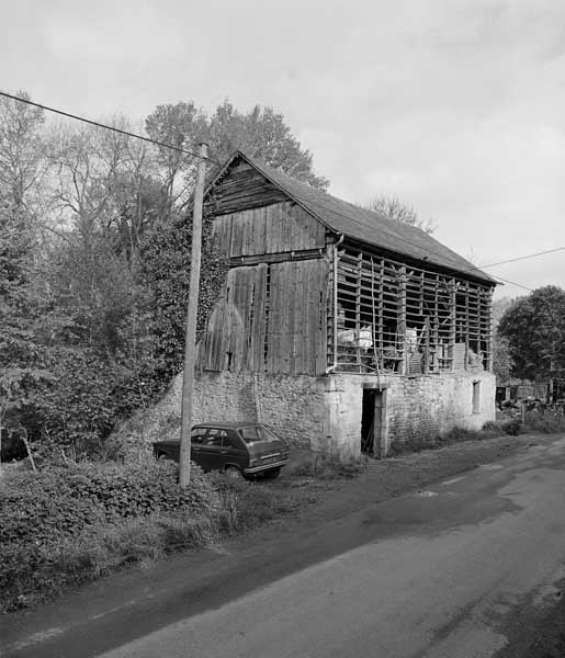 Pièce de séchage sud (2), vue du sud-est.- Photographie ancienne, 1979.