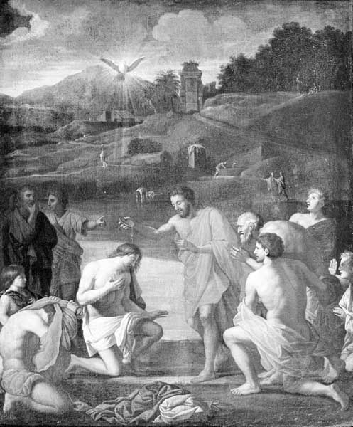Tableau : Baptême du Christ