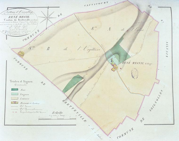 Tableau d'assemblage René-Mesnil.