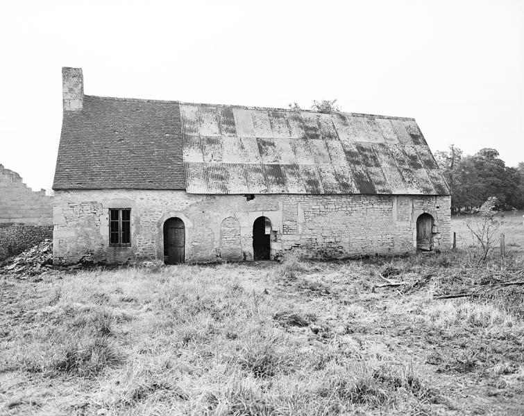 Ancien logis, élévation extérieure nord.