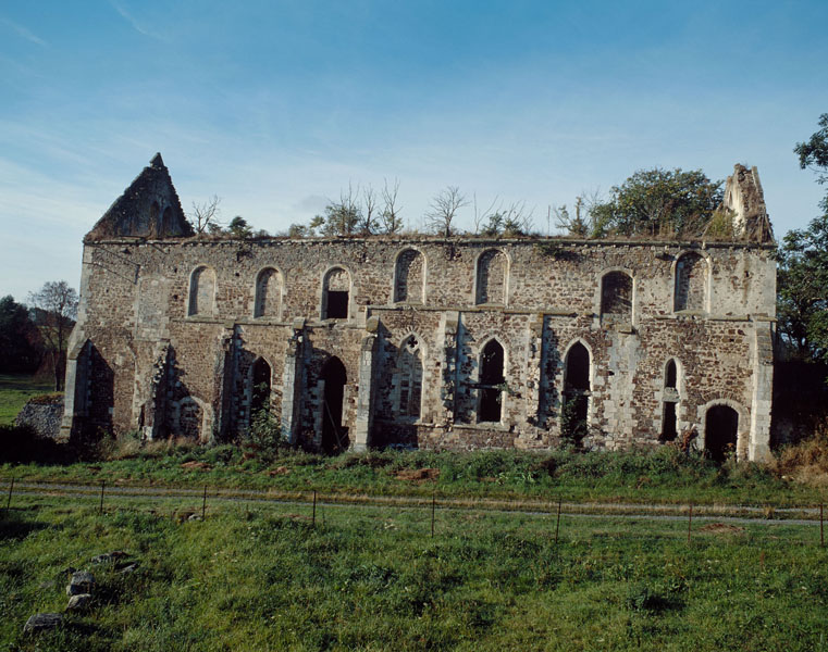 Bâtiments conventuels. Bâtiments sud-ouest. Elévation extérieure nord.