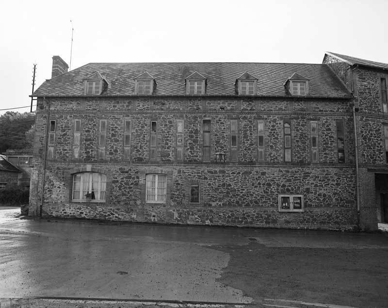 Usine, élévation extérieure nord, hâloir.