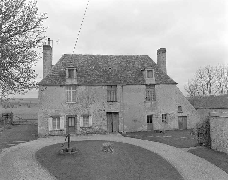 Elévation extérieure ouest. ; Le Refour. Ferme. Elévation extérieure ouest.