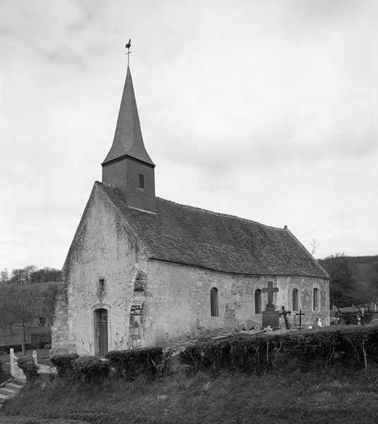 Elévation extérieure sud.