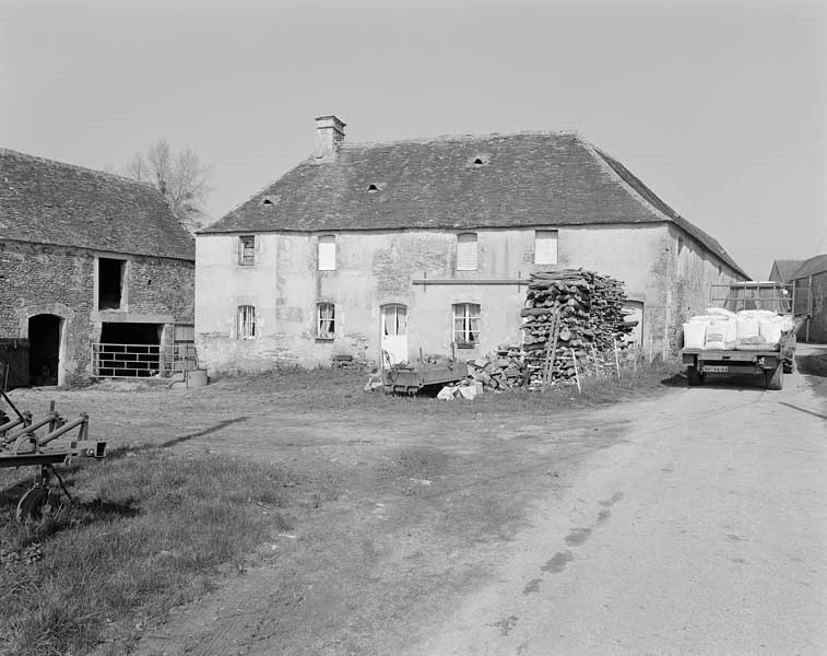 Logis, élévation extérieure sud.