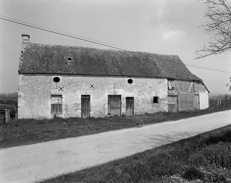 La Vilette. Maison de journalier. Elévation extérieure sud. ; Elévation extérieure sud. ; La Vilette. Maison de journalier. Elévation extérieure sud.