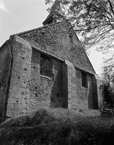 Elévation extérieure ouest.