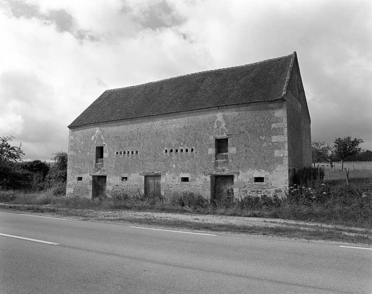 Ecuries, élévation extérieure nord.