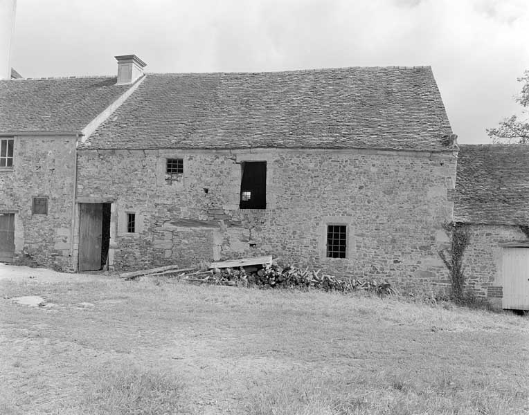 Pressoir, élévation extérieure sud.