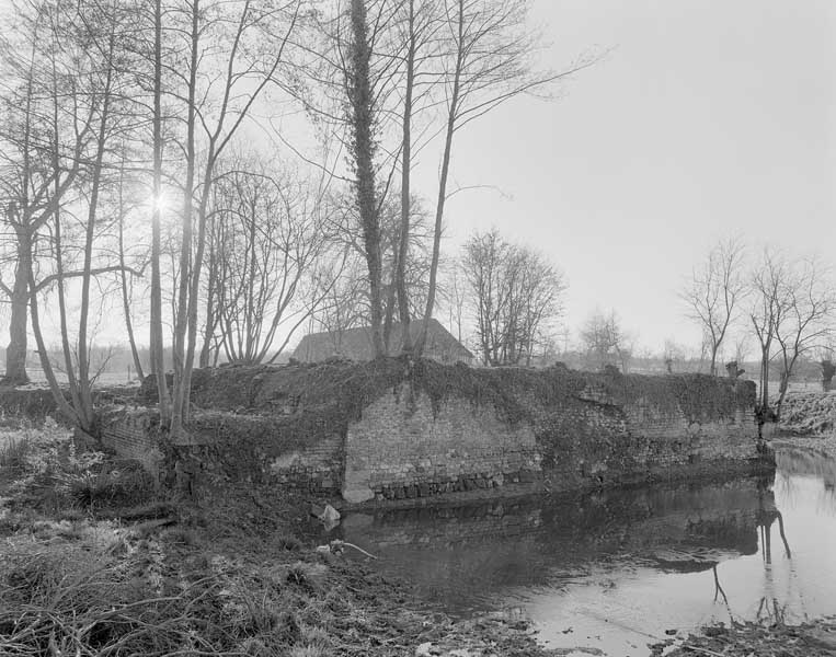 Elévation extérieure ouest.